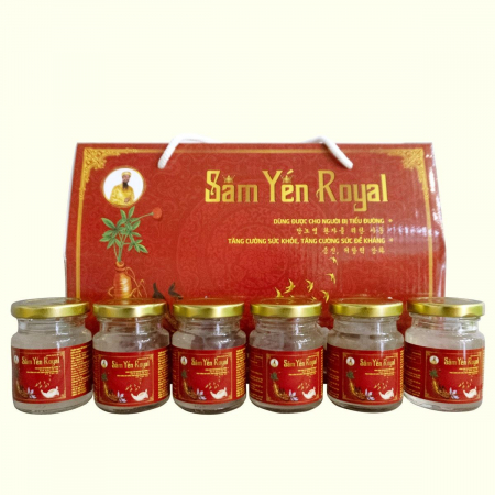 Sâm Yến Royal Hộp 6 lọ 70ml